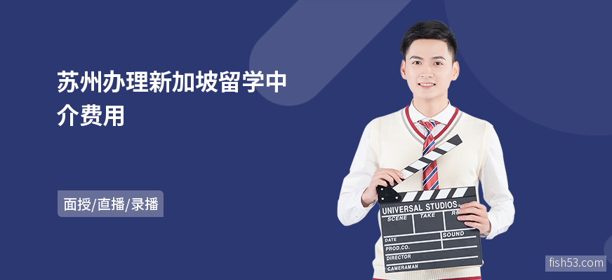 苏州办理新加坡留学中介费用