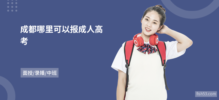 成都哪里可以报成人高考