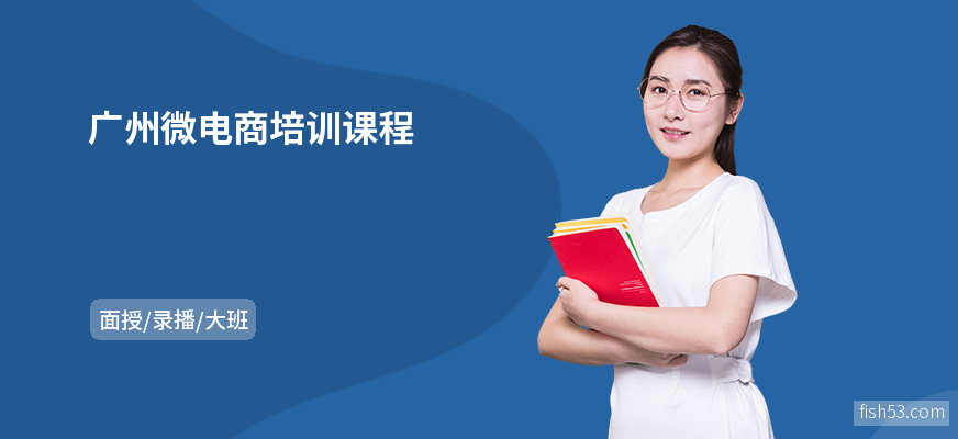 广州微电商培训课程