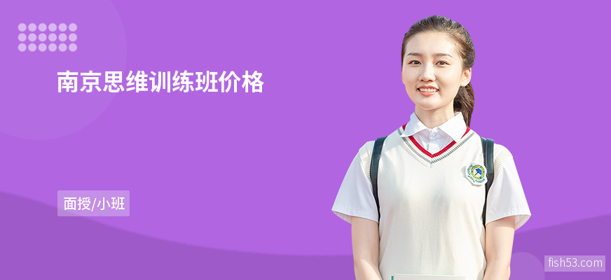 南京思维训练班价格