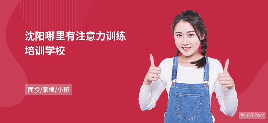沈阳哪里有注意力训练培训学校
