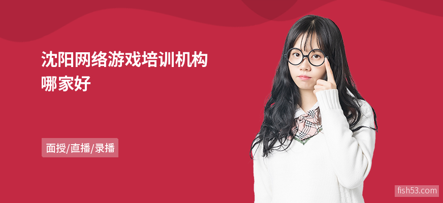 沈阳网络游戏培训机构哪家好