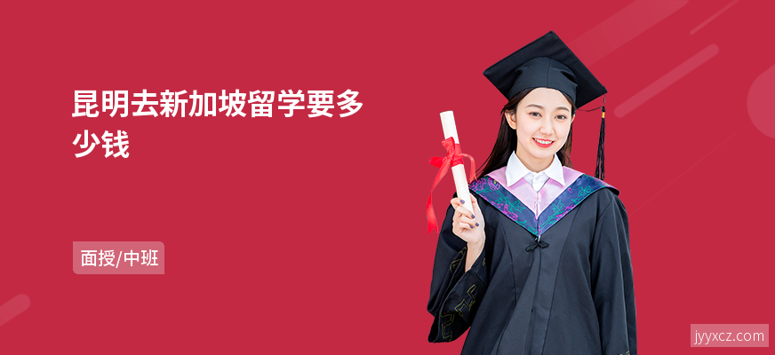 昆明去新加坡留学要多少钱