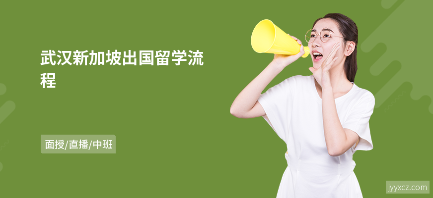 武汉新加坡出国留学流程