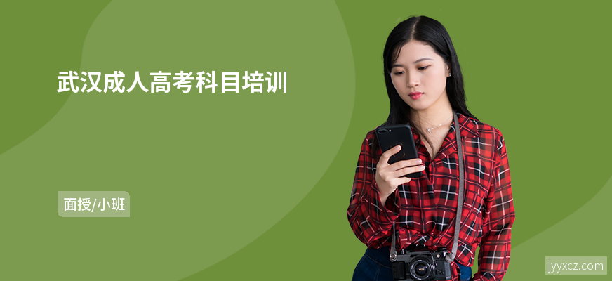 武汉成人高考科目培训