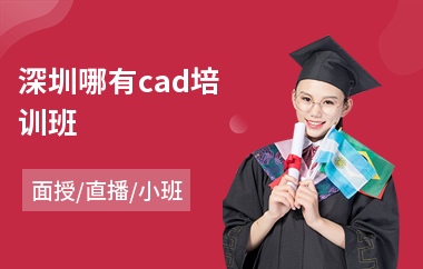 深圳哪有cad培训班(cad绘图培训多少钱)