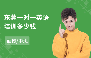 东莞一对一英语培训多少钱(英语口语一对一培训价格)