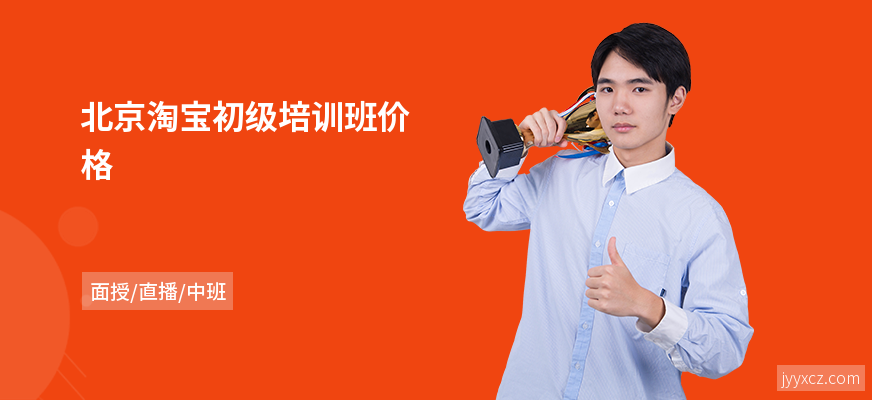 北京淘宝初级培训班价格