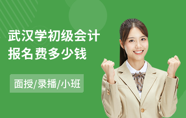 武汉学初级会计报名费多少钱(初级会计职称培训实践)