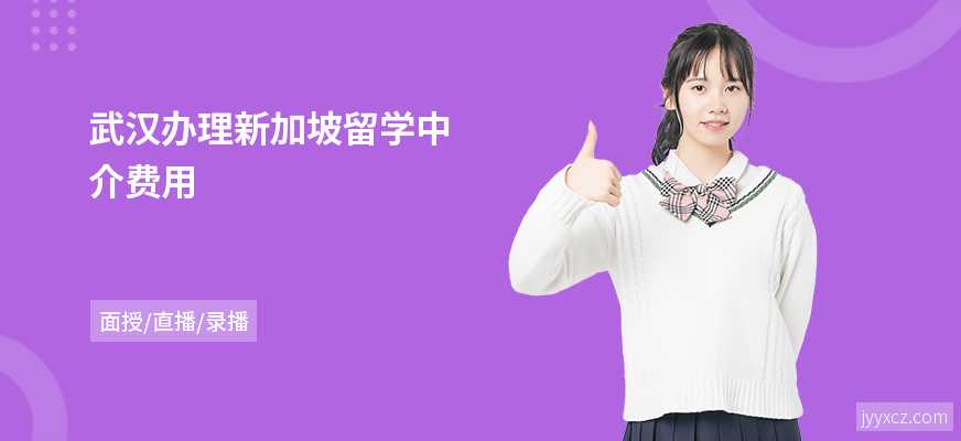 武汉办理新加坡留学中介费用