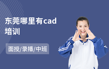 东莞哪里有cad培训(哪里有cad培训学校)