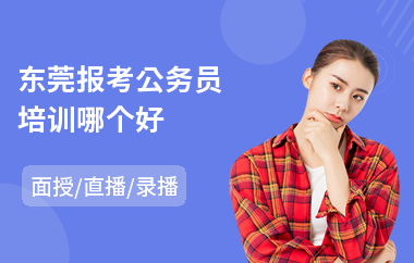 东莞报考公务员培训哪个好(公务员培训班)