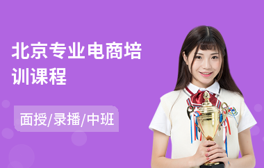 北京专业电商培训课程(在哪里有学做电商)