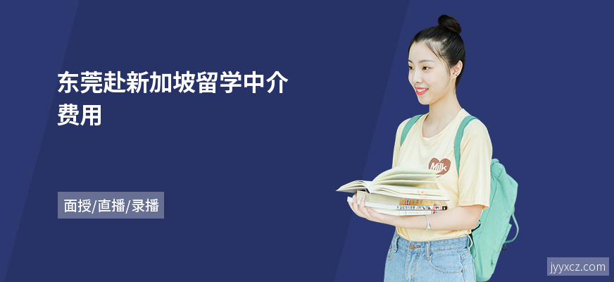 东莞赴新加坡留学中介费用