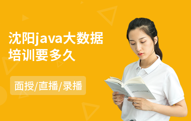 沈阳java大数据培训要多久