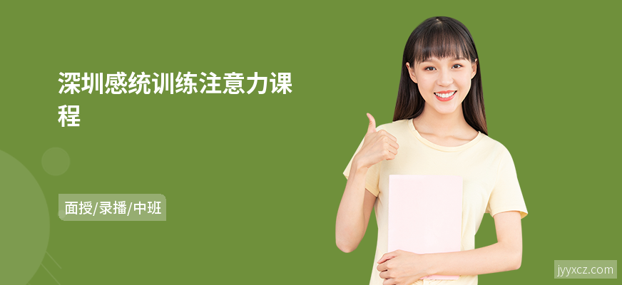 深圳感统训练注意力课程