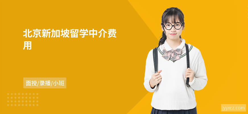 北京新加坡留学中介费用