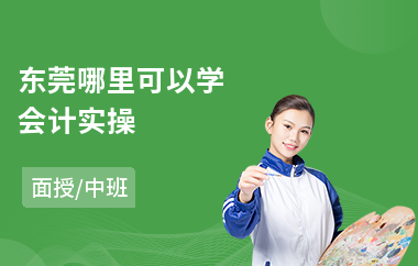 东莞哪里可以学会计实操