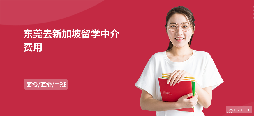东莞去新加坡留学中介费用