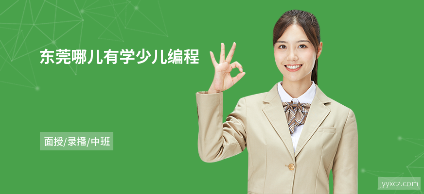 东莞哪儿有学少儿编程