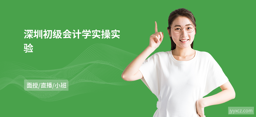 深圳初级会计学实操实验