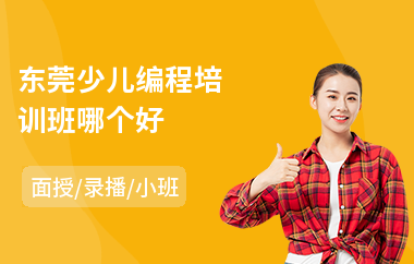 东莞少儿编程培训班哪个好